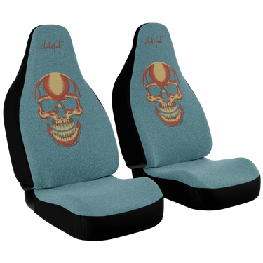 Chokefish™ Skulls Seat Covers Unisex-020